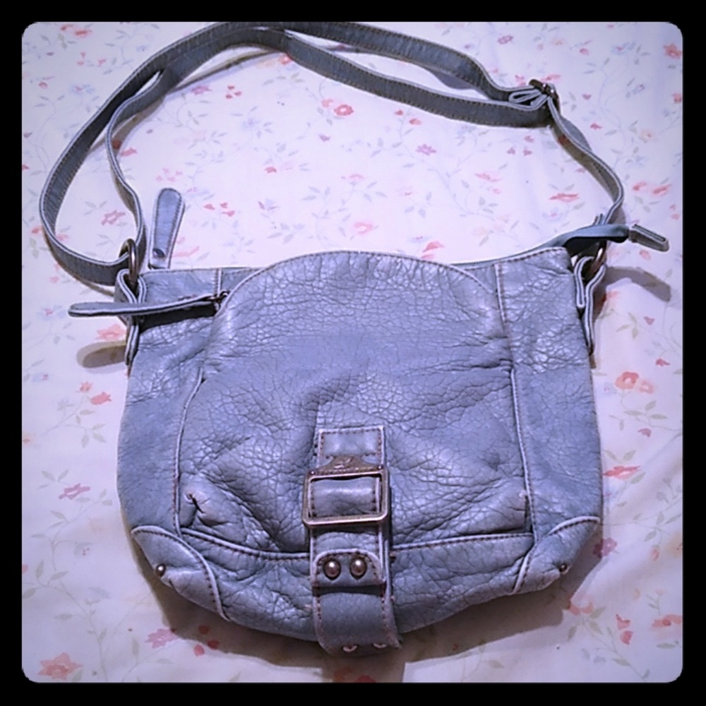 Blue purse